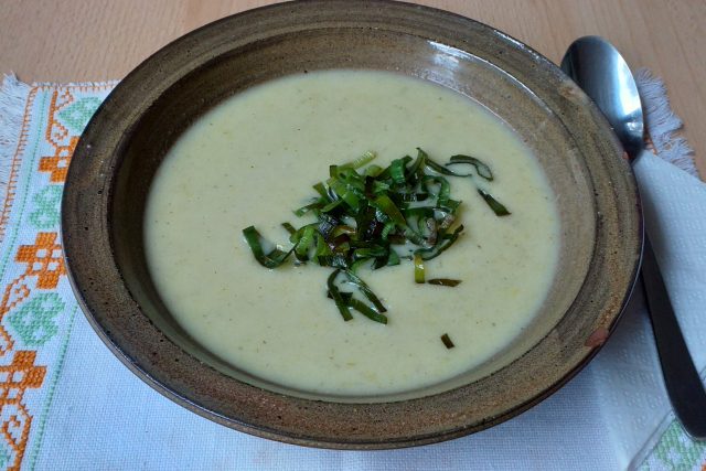 Pórková smetanová polévka | foto: Stanislava Brádlová,  Český rozhlas