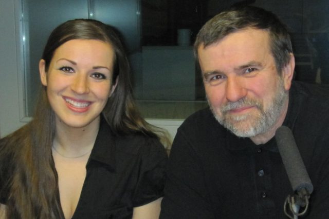 Eva Kličková a Vlastimil Vondruška | foto: Jan Profous,  Český rozhlas