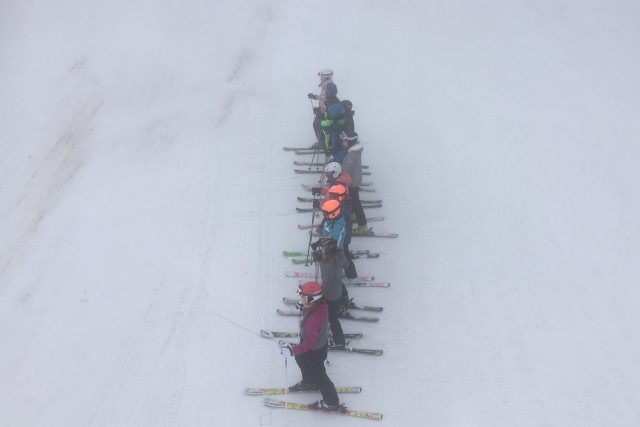 Na lyžařském kurzu  (ilustr. foto) | foto: Andrea Švubová