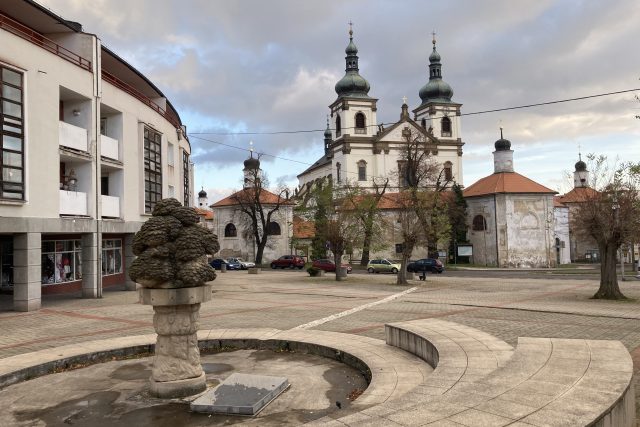 Krupka,  náměstí | foto: Gabriela Hauptvogelová,  Český rozhlas