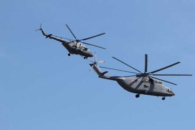 Ruské vojenské vrtulníky | foto: Fotobanka Pixabay