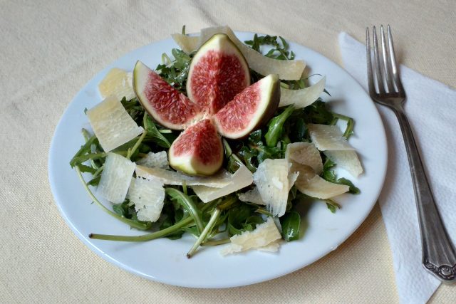 Salát s fíkem | foto: Stanislava Brádlová,  Český rozhlas