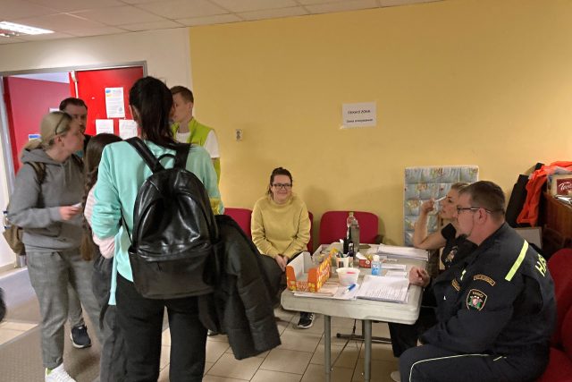 Krajské asistenční centrum pomoci Ukrajině pro Ústecký kraj | foto: Gabriela Hauptvogelová,  Český rozhlas