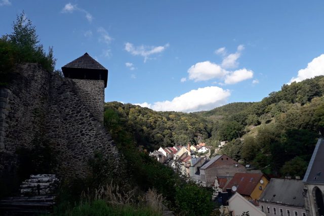 Zřícenina gotického hradu Krupka | foto: Eva Bucharová,  Český rozhlas