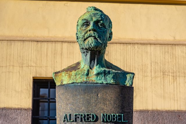 Socha Alfreda Nobela | foto: Shutterstock