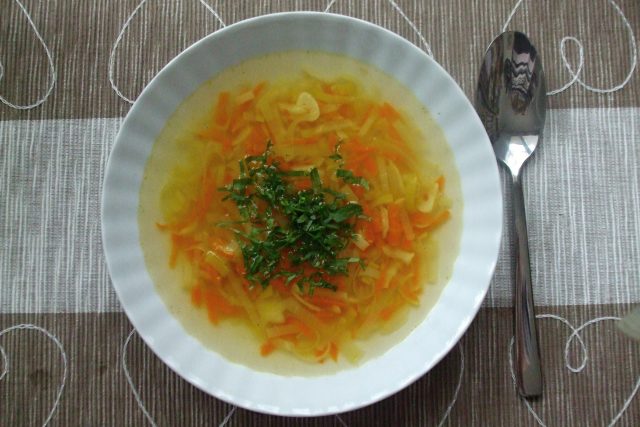 Zeleninová polévka | foto: Stanislava Brádlová,  Český rozhlas