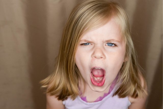 Vztekající se holčička  (ilustr. foto) | foto: Shutterstock