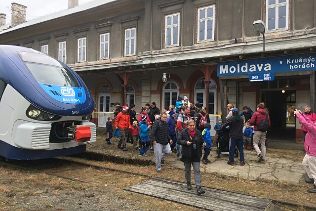 Na Moldavu opět jezdí vlaky | foto: Gabriela Hauptvogelová,  Český rozhlas