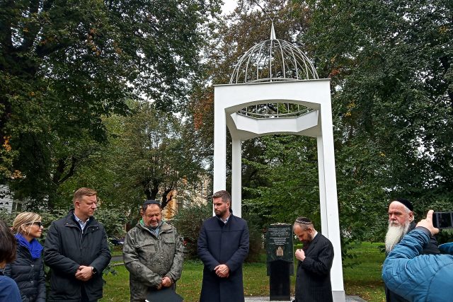 Opravený památník holokaustu a synagogy v Teplicích | foto: Jana Vitásková,  Český rozhlas