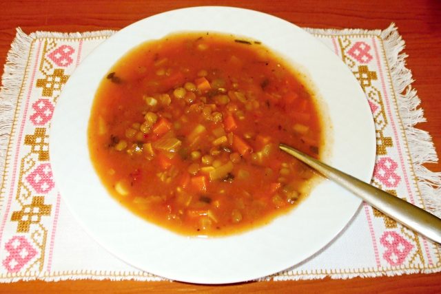 Pikantní tomatová polévka | foto: Stanislava Brádlová,  Český rozhlas