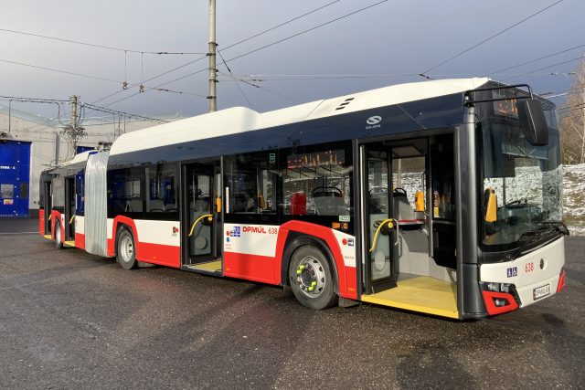 Po Ústí nad Labem budou jezdit parciální trolejbusy | foto: Gabriela Hauptvogelová,  Český rozhlas