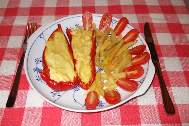 Zapečené papriky | foto: Stanislava Brádlová,  Český rozhlas