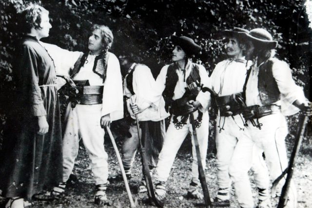 Záběr z němého filmu Jánošík  (1921) | foto: Profimedia