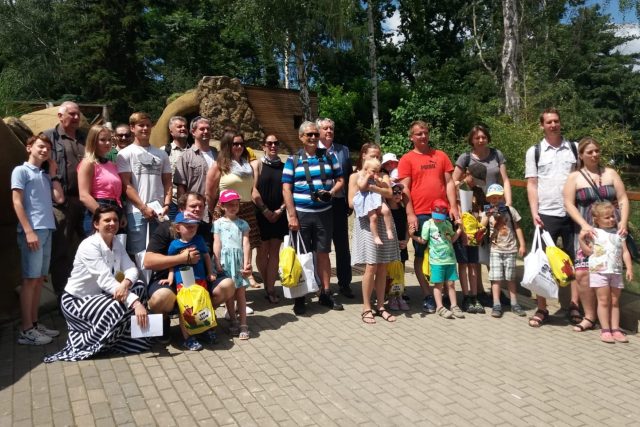 V ústecké zoo se předávaly ceny výhercům soutěže „Jeden kraj – tři zoo“ | foto: Veronika Králová,  Český rozhlas