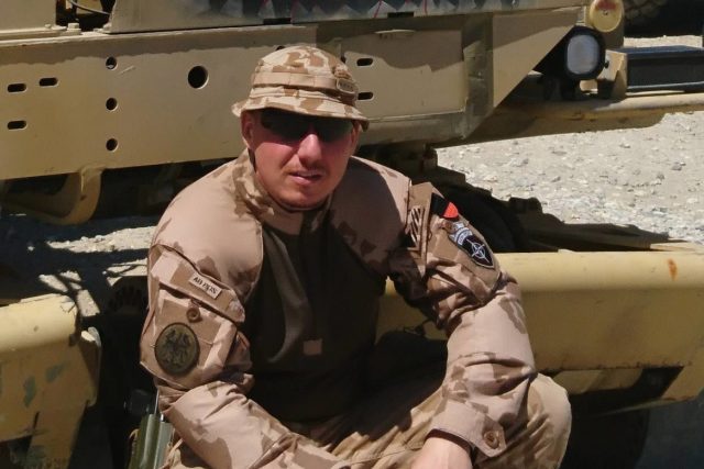 Martin Marcin,  jeden ze tří českých vojáků zabitých v Afghanistánu | foto:  Armáda ČR,  ČTK