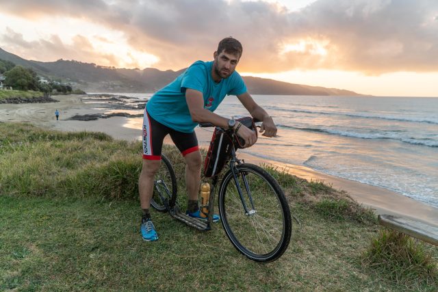 Miroslav Machota na cestě z Cape Reinga | foto: Tým „To je moje výzva!“
