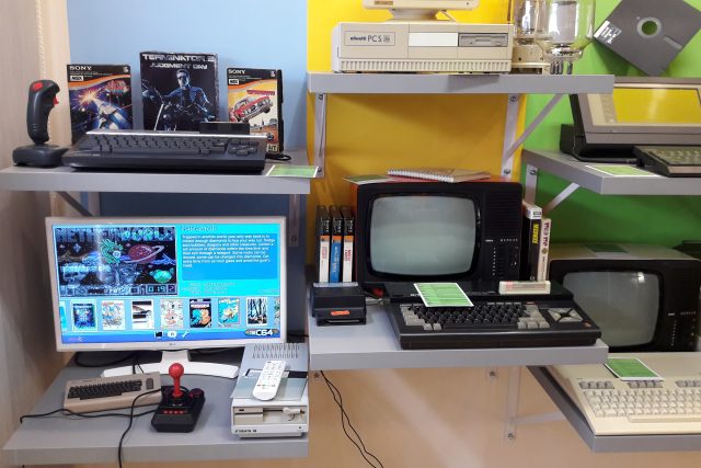 Muzeum starých počítačů v Žatci | foto: Libor Želinský