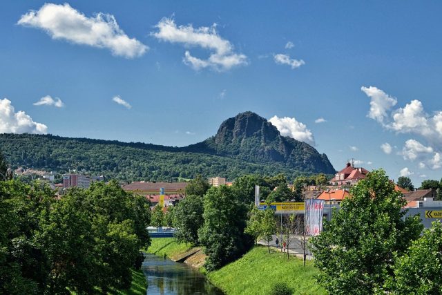 Město Bílina a Bořeň | foto: Pixabay