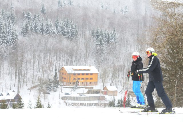 Zadní Telnice,  lyžování | foto: Iveta Lhotská,  MAFRA / Profimedia