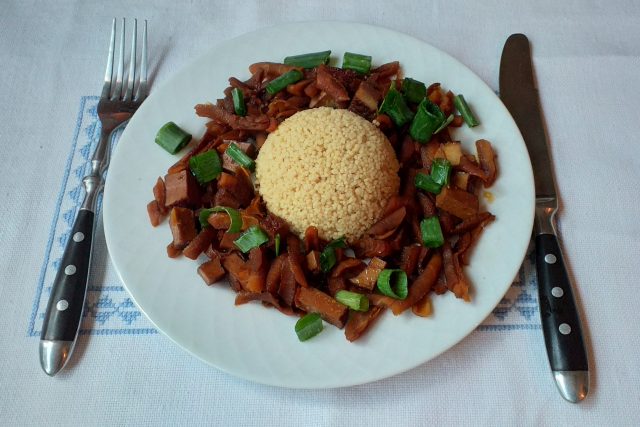 Uzené tofu s mrkví | foto: Stanislava Brádlová,  Český rozhlas