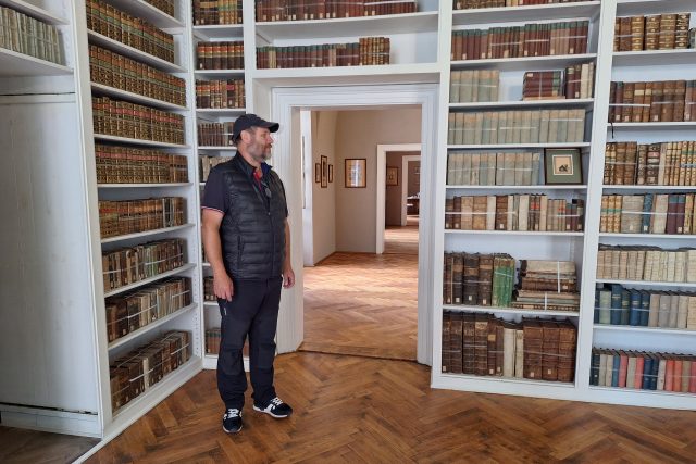 Zámek Duchcov,  kastelán prosadil taky obnovu parket v pokojích Casanovy | foto: Jana Vitásková,  Český rozhlas