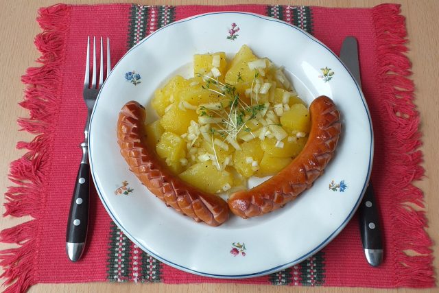 Selský bramborový salát | foto: Stanislava Brádlová,  Český rozhlas