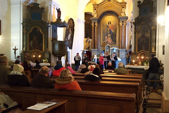 Bořislav,  adventní koncert v kostele | foto: Jana Vitásková,  Český rozhlas