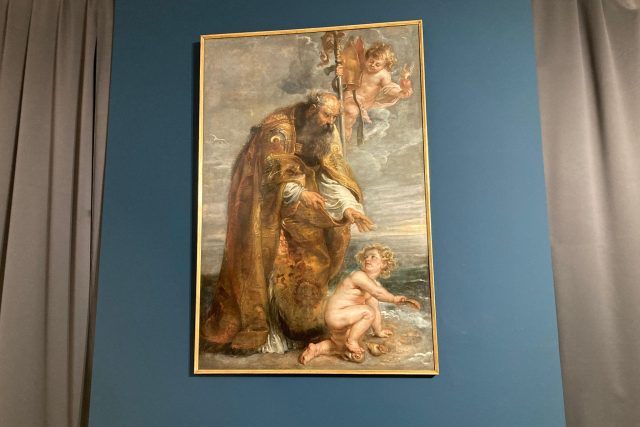 Obraz Petera Paula Rubense Svatý Augustin | foto: Karolína Wernerová,  Český rozhlas