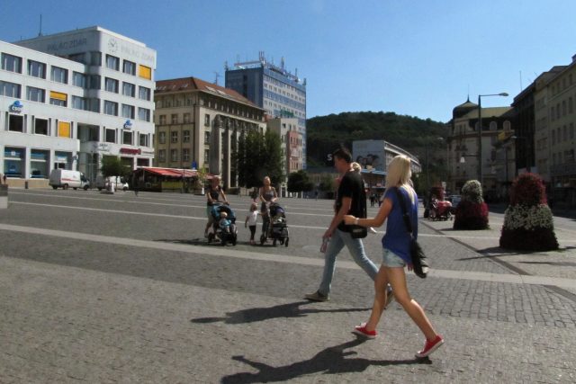 Ústí nad Labem,  Mírové náměstí | foto: Jan Karafiát