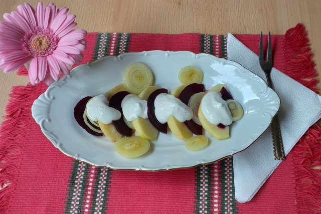 Salát z červené řepy | foto: Stanislava Brádlová,  Český rozhlas