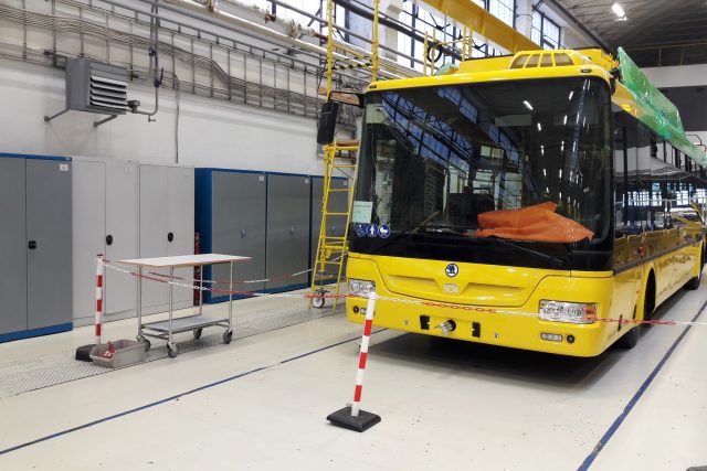 Nový trolejbus | foto: Ivana Sedláčková,  Český rozhlas