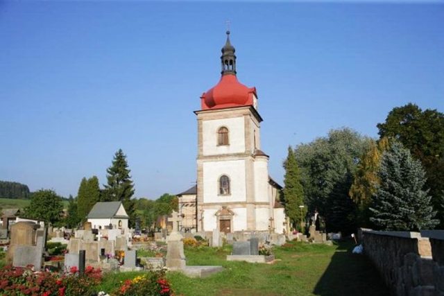Kostel sv. Mikuláše z roku 1577 v Horní Branné | foto: OÚ Horní Branná