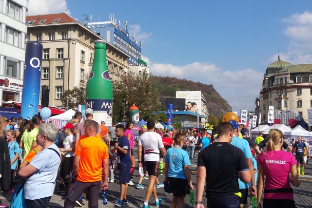 V Ústí nad Labem se už po osmé běžel půlmaraton | foto: Zuzana Zejdová,  Český rozhlas