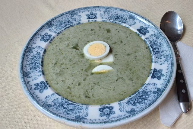 Špenátová polévka | foto: Stanislava Brádlová,  Český rozhlas