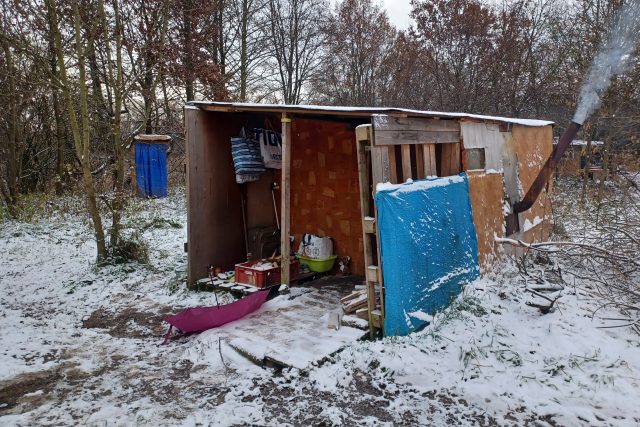 I takhle může vypadat přístřešek bezdomovce  (ilustr. foto) | foto: Drahomíra Bačkorová,  Český rozhlas