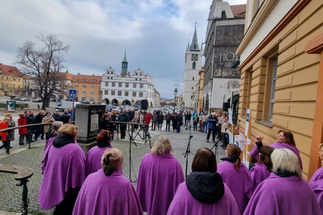 17. listopad 1989 si připomněli lidé v Litoměřicích | foto: Jan Bachorík,  Český rozhlas