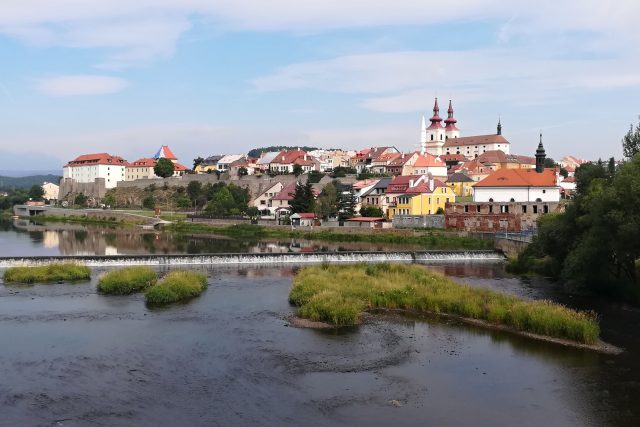 Město Kadaň a řeka Ohře | foto: Marek Spilka,  ČTK