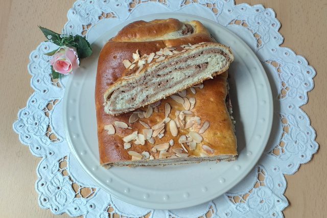 Závin tvarohovo-povidlový | foto: Stanislava Brádlová,  Český rozhlas