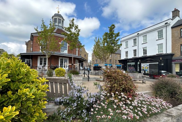 V Poundbury žije asi pět tisíc lidí | foto: Jaromír Marek,  Český rozhlas