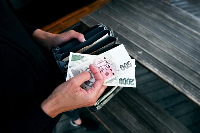 Peníze v ruce  (ilustr. obr.) | foto: Michaela Danelová,  iROZHLAS.cz