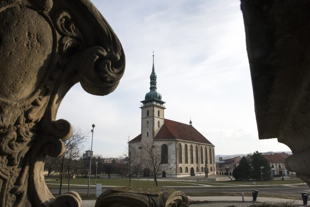 Přesunutý kostel Nanebevzetíí Panny Marie v Mostě | foto: Michaela Danelová,  iROZHLAS.cz