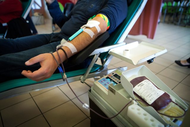Darování krve,  dárcovství krve,  odběr krve,  transfuzní stanice  (ilustrační foto) | foto: Profimedia