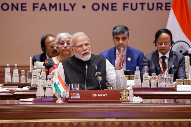 Indický premiér na summitu G20 | foto: Profimedia