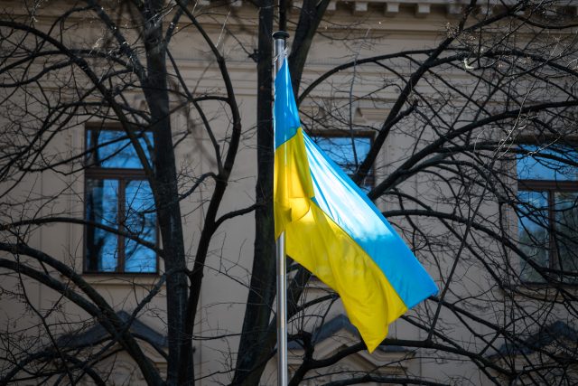 Ukrajinská vlajka  (ilustr. obr.) | foto: René Volfík,  iROZHLAS.cz