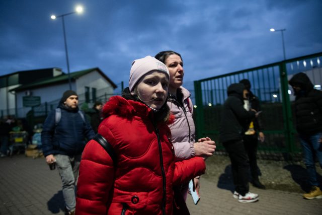 Příliv uprchlíků z Ukrajiny se pomalu zvyšuje | foto: René Volfík,  iROZHLAS.cz